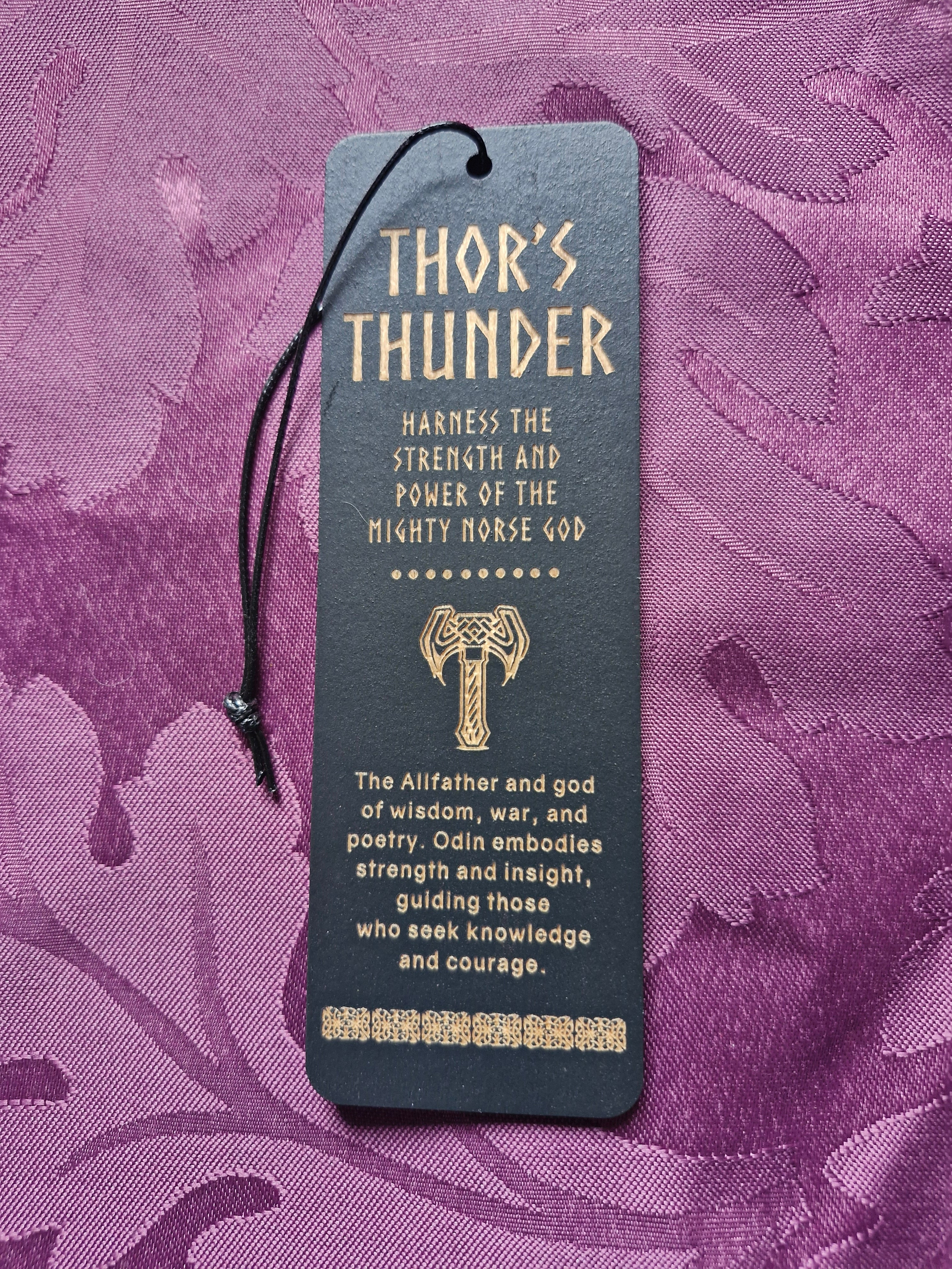 Thor's Thunder Bookmark
