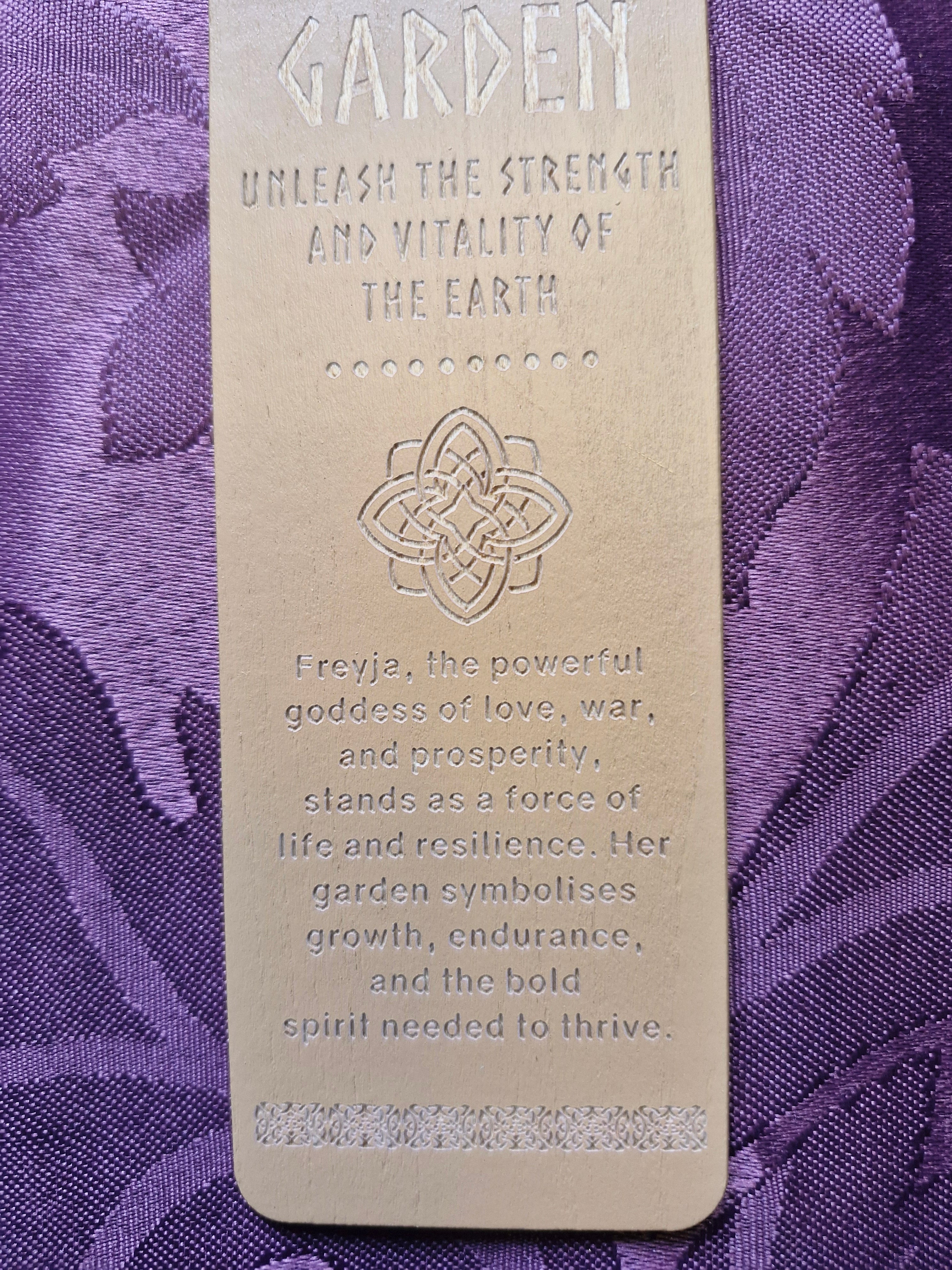 Freyja's Garden Bookmark