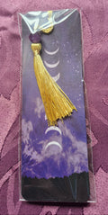 Amethyst crystal bookmark
