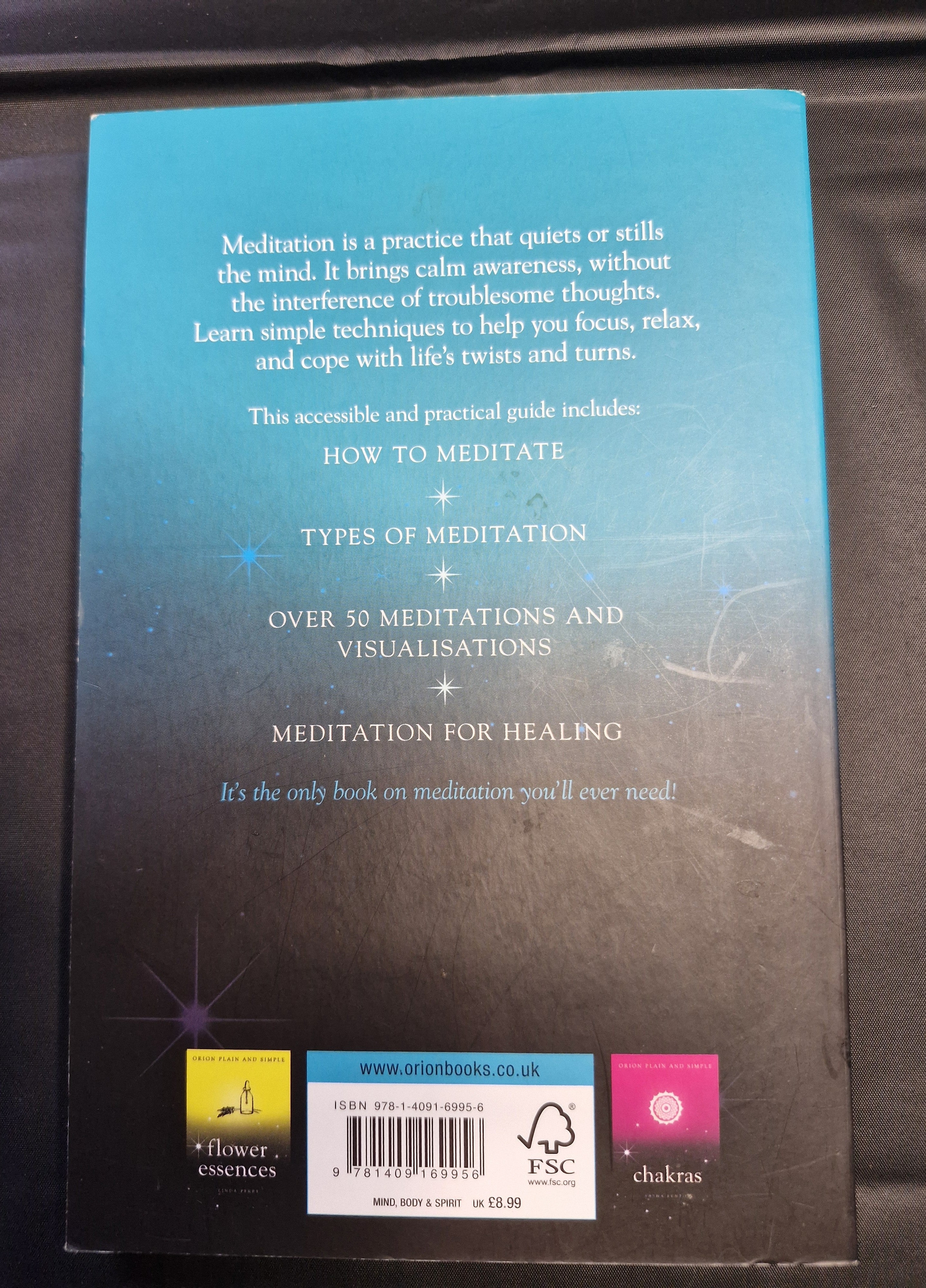 Pre-loved meditation book