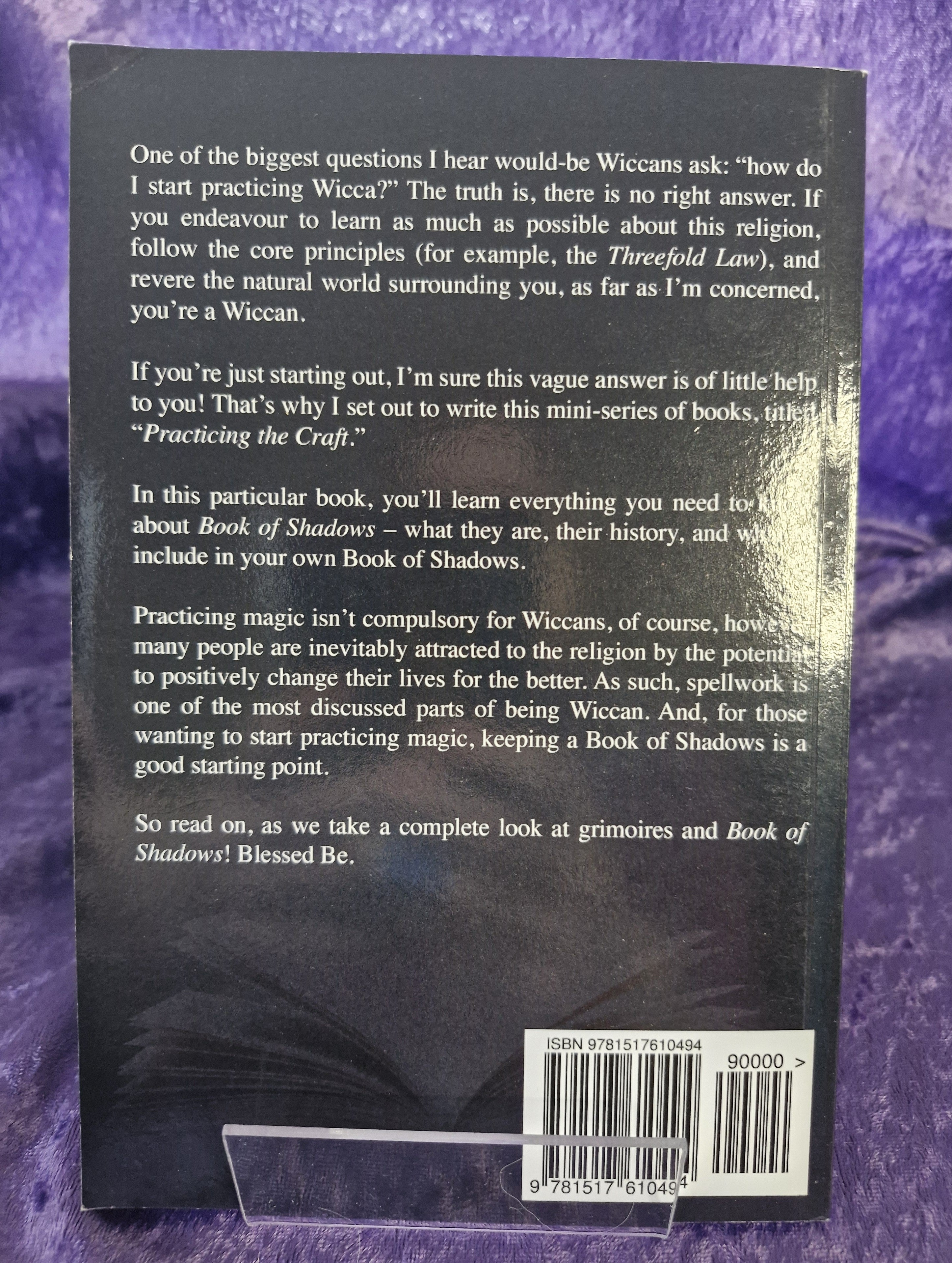 New - Wicca Book of Shadows