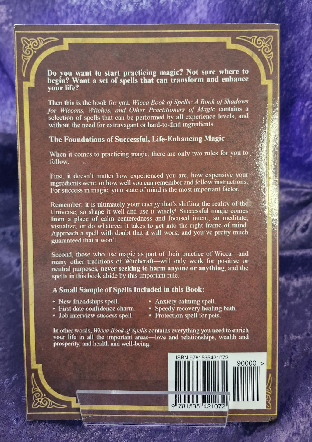 New - Wicca Book of Spells
