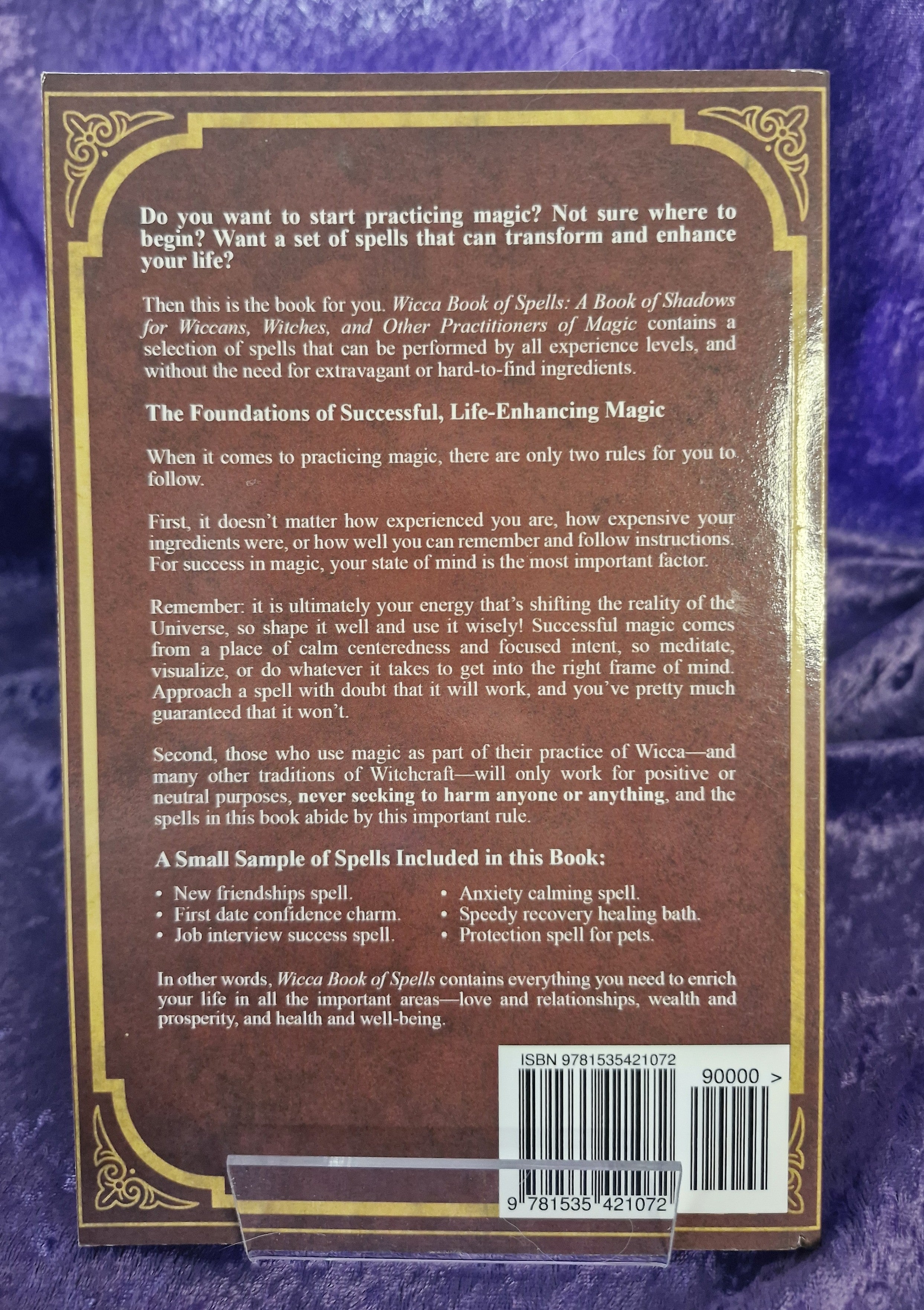 New - Wicca Book of Spells